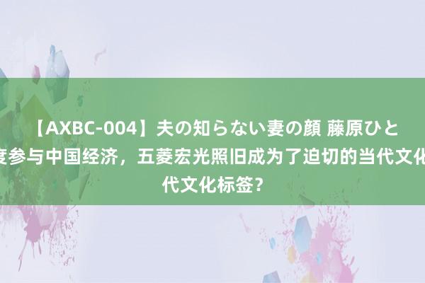 【AXBC-004】夫の知らない妻の顔 藤原ひとみ 深度参与中国经济，五菱宏光照旧成为了迫切的当代文化标签？