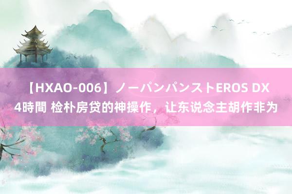 【HXAO-006】ノーパンパンストEROS DX4時間 检朴房贷的神操作，让东说念主胡作非为