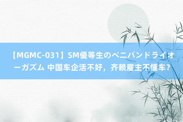 【MGMC-031】SM優等生のペニバンドライオーガズム 中国车企活不好，齐赖雇主不懂车？